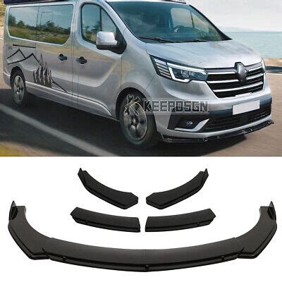 For Renault Trafic Front Bumper Lip Splitter Spoiler Lower