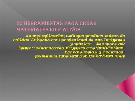 20 Herramientas Para Crear Materiales Educativos By 20 Herramientas Issuu