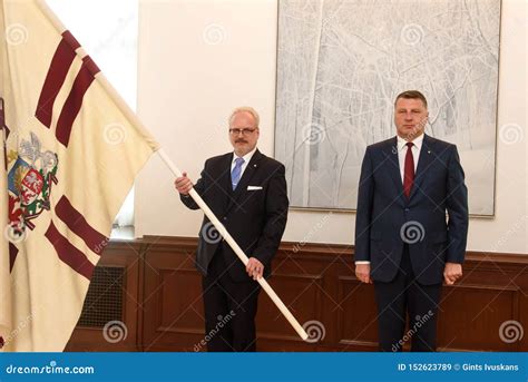 Egils Levits, Newly Elected President of Latvia and Raimonds Vejonis ...