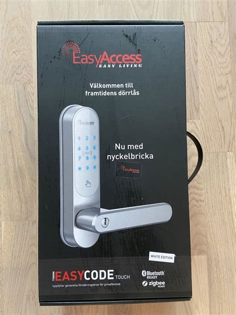 EasyAccess EasyCode Touch Smart lås helt nytt Köp på Tradera