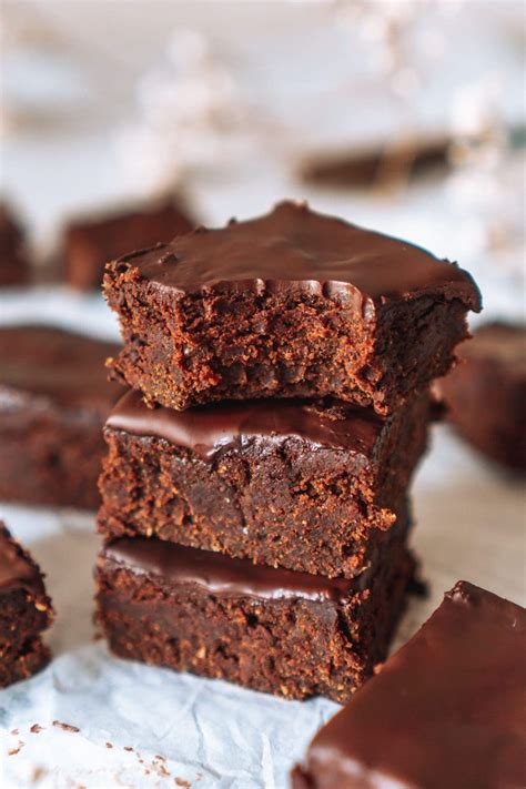 Gesunde Brownies Vegan Glutenfrei Zuckerfrei Melanie Aurich