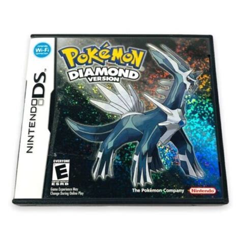 Pok Mon Diamond Version Ds No Cartidge Full Box And Manuals