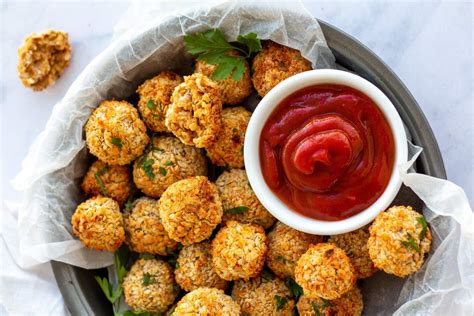 Vegetarian Chickpea Nuggets Slender Kitchen