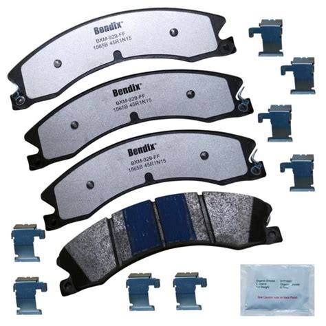 Disc Brake Pad Set Fits Gmc Sierra Hd Sierra Hd