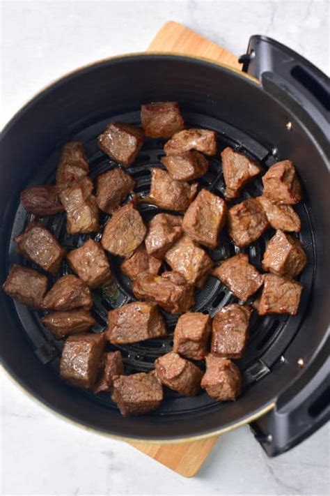 Air Fryer Steak Bites Far From Normal