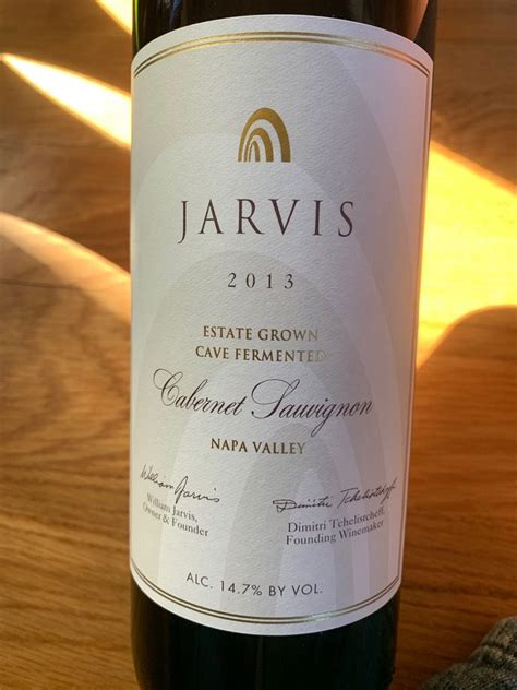 2013 Jarvis California Winery Cabernet Sauvignon Usa California