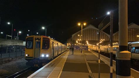 Southern Class Departing Brighton For The Final Time