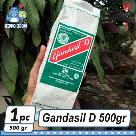 Jual Gandasil D 500gr Pupuk Tanaman Vegetatif UntukTunas Dan Daun