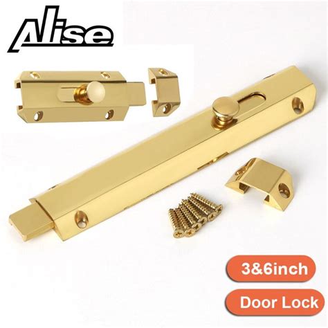 Furniture Door Bolts 36inch 304 Stainless Steel Locks Sliding Door Chain Latch Heavy Duty Solid