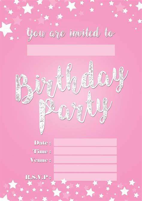 Birthday Party Invitations Online | cityofclovis.org