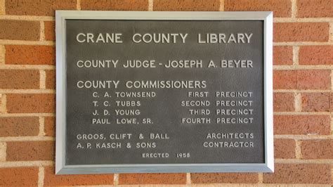 164 Crane County - 254 Texas Courthouses