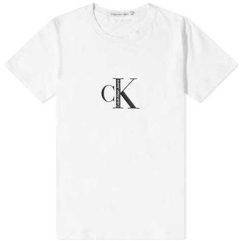 Calvin Klein Institutional T Shirt Bright White End Gb