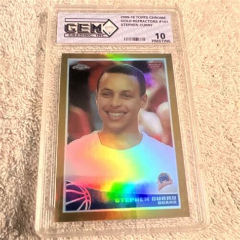 STEPHEN CURRY 2009 10 Topps RC ROOKIE 321 GOLD 50 STEPH GOLDEN STATE