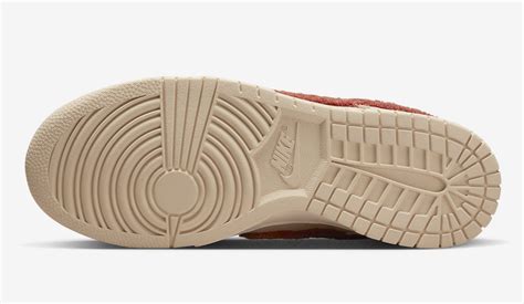 Nike Dunk Low Terry Swoosh Mars Stone Dz Release Date Where