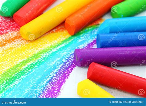 Oil Pastel Crayons Stock Photos Image 15226403