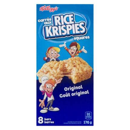 176 G Kellogg S Rice Krispies Original 8 Bars Mart31