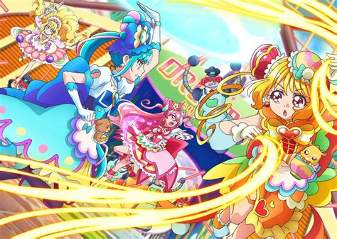 Delicious Party Precure Movie Visual by FFPreCureSpain on DeviantArt