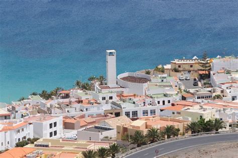 Town Morro Jable Fuerteventura Spain Stock Photo Image Of White