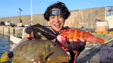 素潜り漁師マサルと船釣りしたら変な魚が大量に釣れた YouTube