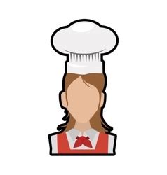 Chef Cartoon Icon Cooking And Menu Design Vector Image