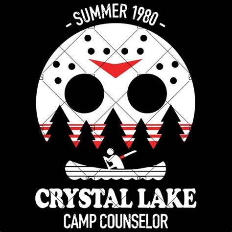 Svg Files Friday 13 Jason Voorhees Crystal Lake Svg Halloween Svg