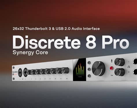 Discrete 8 Pro Synergy Core Antelope Audio