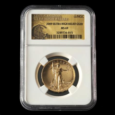 Ultra High Relief Saint Gaudens Gold Double Eagle Ngc Ms