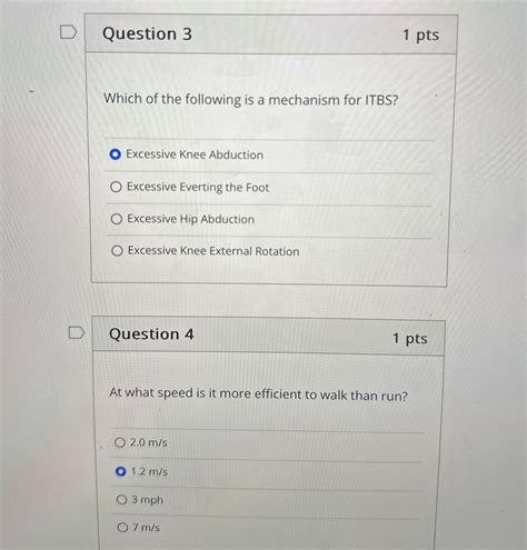 Solved Question Ptswhich Of The Following Is A Mechanism Chegg