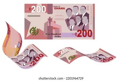 Ghana 200 Cedis Note Stock Photos And Pictures 92 Images Shutterstock