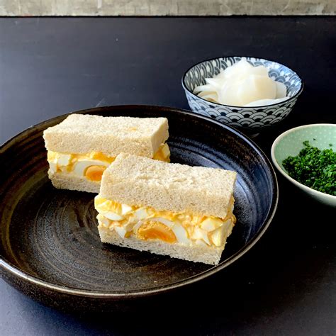 Tamago Sando Japanese Egg Salad Sandwich Recipe Kitchen Stories