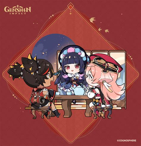 Genshin Impact Character Stickers : r/Genshin_Impact