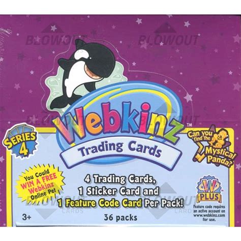 Webkinz Trading Cards Series 4 Box (Ganz)