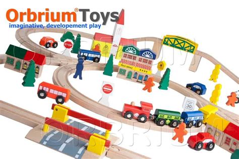 Best Wooden Train Set for Children - Toy Train Center