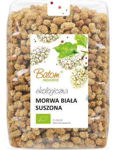 Ekologiczna morwa biała suszona 1 kg BATOM BIO