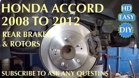 How To Replace Brake Pads On Honda Accord How To Replac