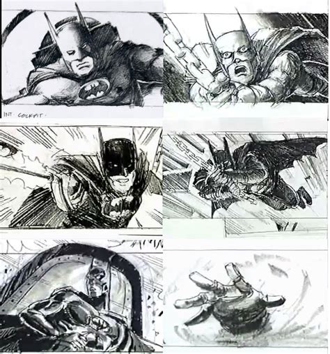 1995 Batman.com : Concept Art: Storyboards part 2