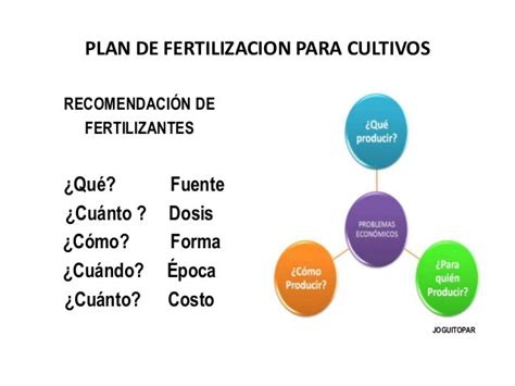 Plan De Fertilización Para Cultivos AgrÍcolas