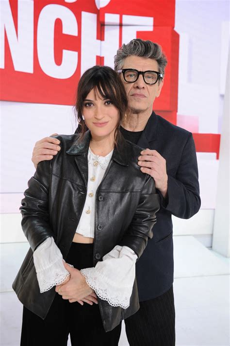 Photo Exclusif Marc Lavoine Et Zoe Madimmi Enregistrement De L