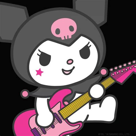 Rock Out With Kuromi For Get Out Your Guitar Day Hello Kitty