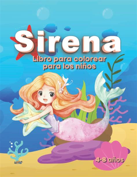 Buy Sirena Libro para colorear para los niños De 4 a 8 años