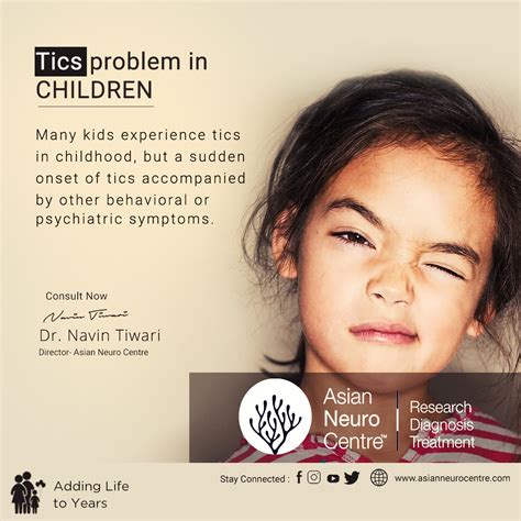 Best Tics Treatment For Children In Indore Tic Disorders Dr Navin