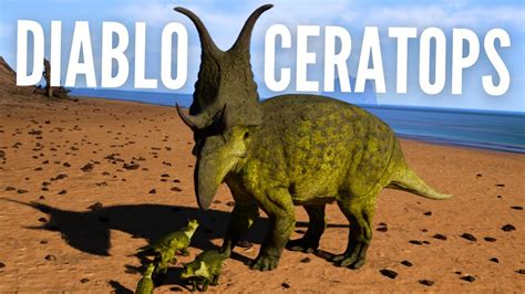 The Isle Diabloceratops Is Here Hordetesting The Isle Evrima Youtube