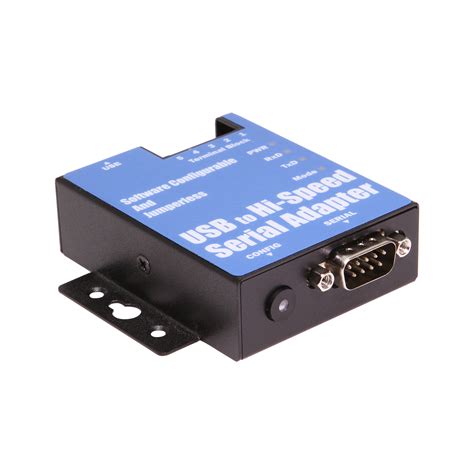 Port Usb To Serial Adapter Rs Din Rail Coolgear