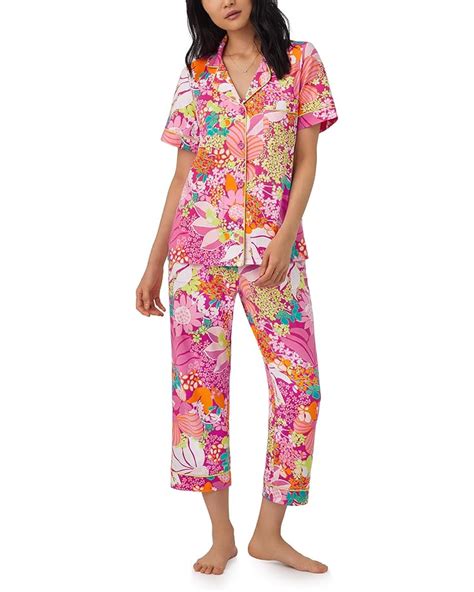 Women S Bedhead Pjs Trina Turk X Bedhead Cropped Pj Set Zappos