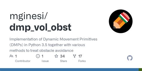 Github Mginesi Dmp Vol Obst Implementation Of Dynamic Movement