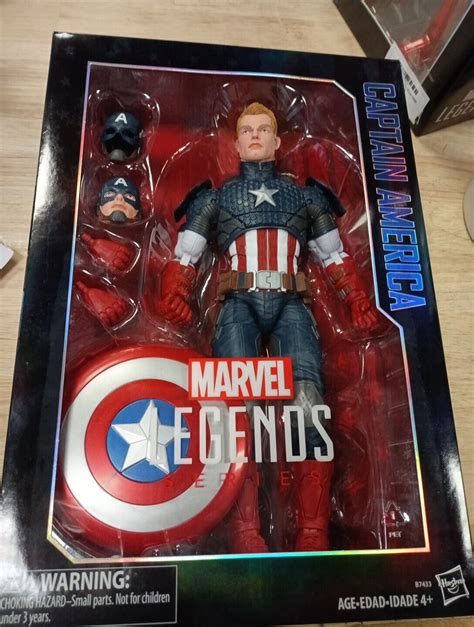 Marvel Legends Captain America 12 Action Figure New Sealed Hasbro 2015