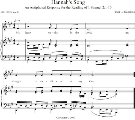 Hannah's Song