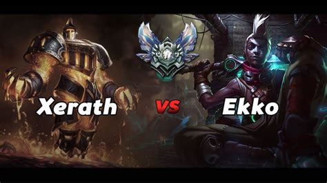 Lol Xerath Vs Ekko Season 6 Diamond Gameplay Youtube