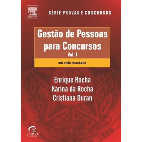 Gestão de Pessoas Para Concursos Volume 1 no Shoptime