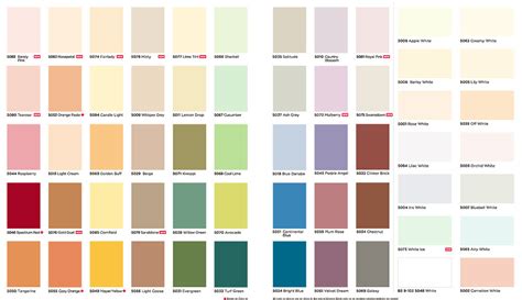 Nippon Paint Color Chart Interior